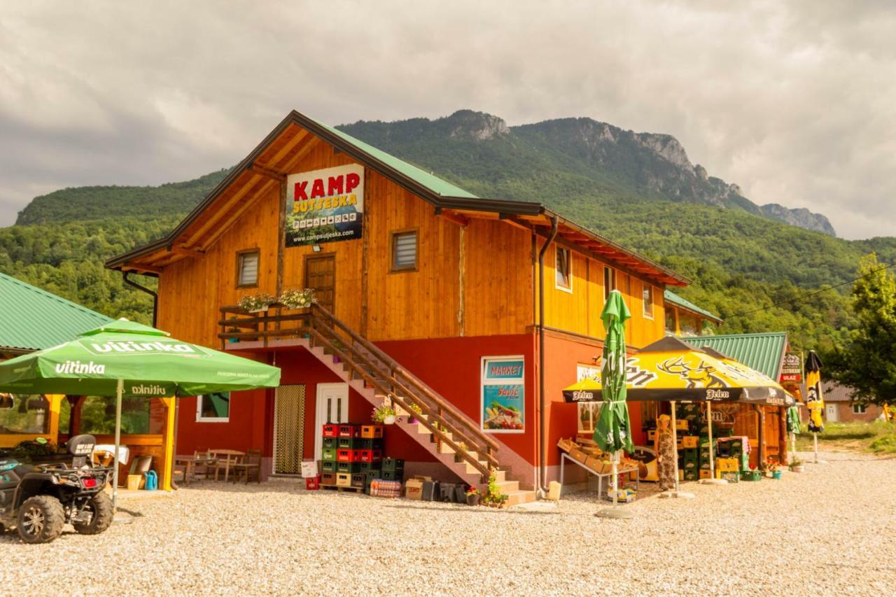 Camp Sutjeska Hotel Tjentiste Ngoại thất bức ảnh