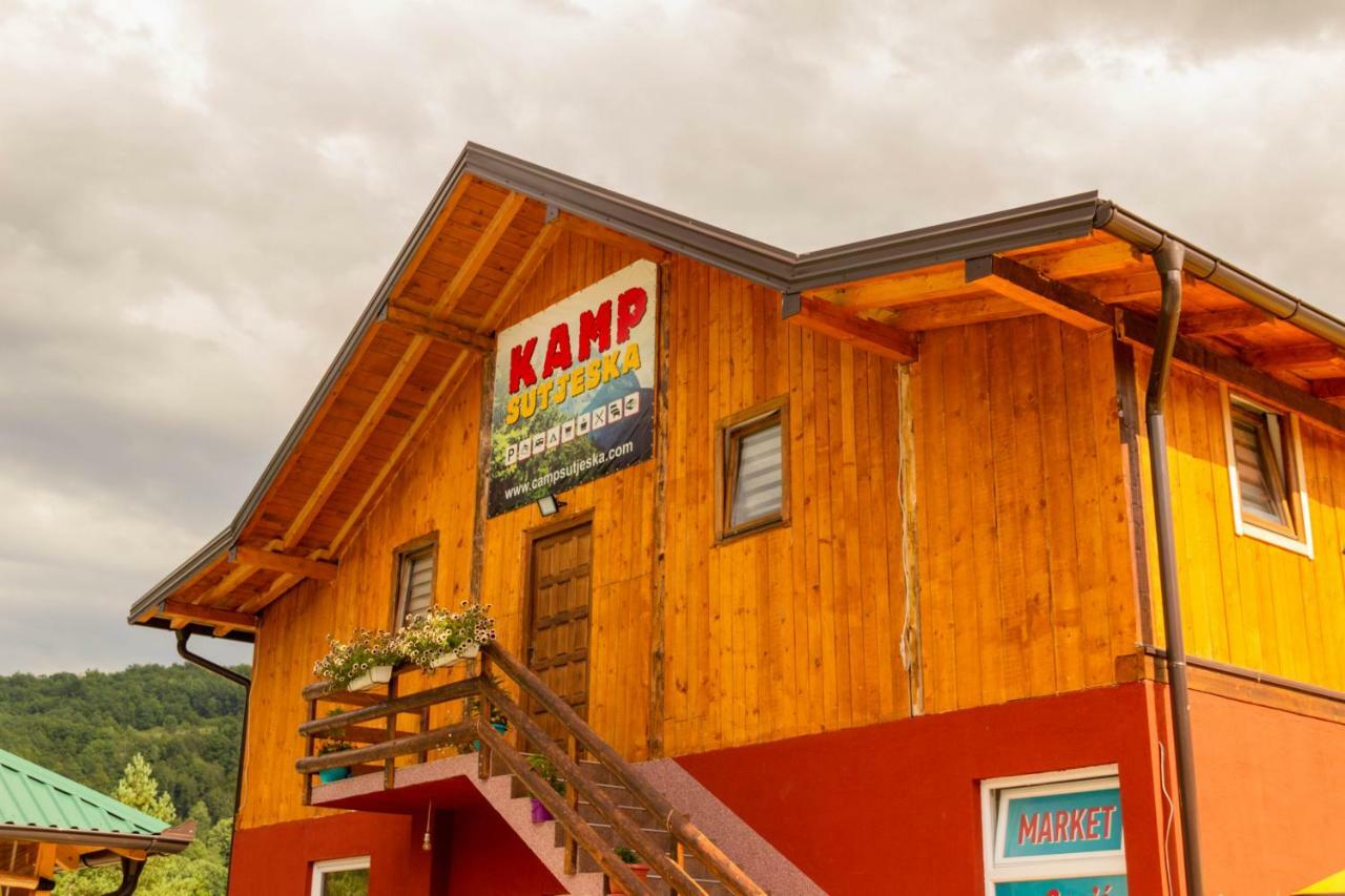 Camp Sutjeska Hotel Tjentiste Ngoại thất bức ảnh